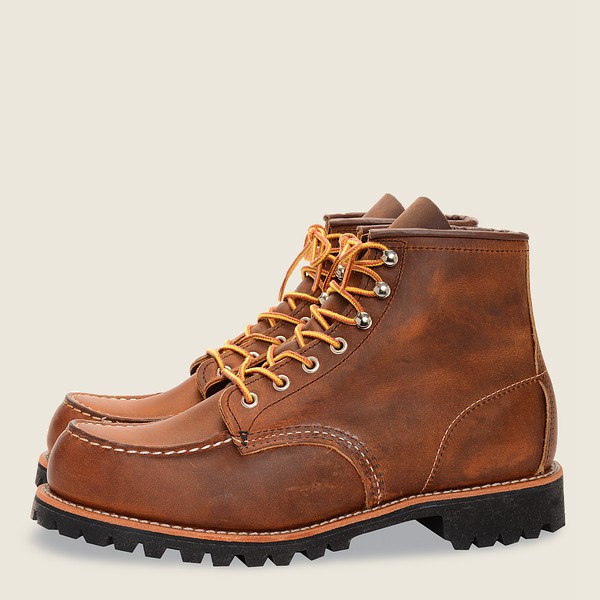 Heritage Støvler Herre - Red Wing Roughneck - 6-Inchr Rough & Tough Læder - Brune - RMNGPK-840